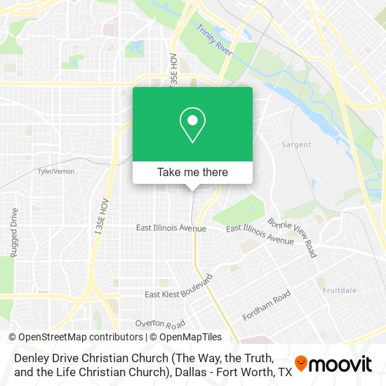 Mapa de Denley Drive Christian Church (The Way, the Truth, and the Life Christian Church)
