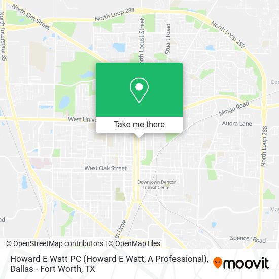 Mapa de Howard E Watt PC (Howard E Watt, A Professional)