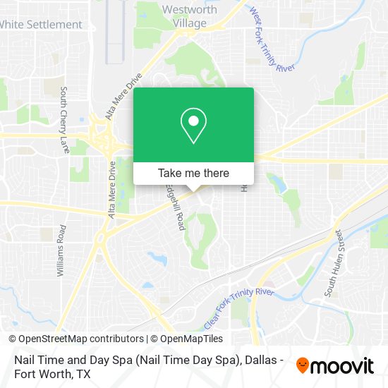 Mapa de Nail Time and Day Spa