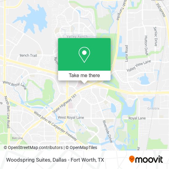 Woodspring Suites map
