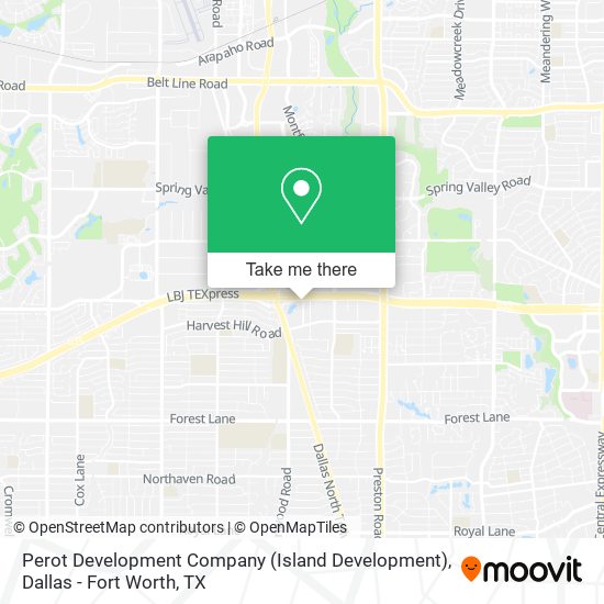 Perot Development Company (Island Development) map