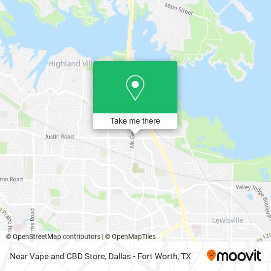 Mapa de Near Vape and CBD Store