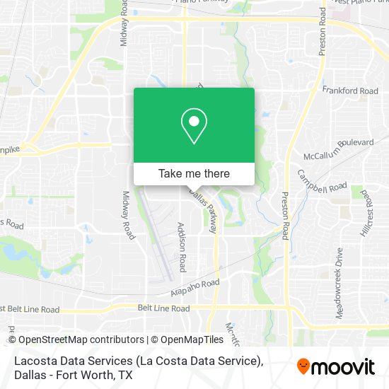 Lacosta Data Services (La Costa Data Service) map