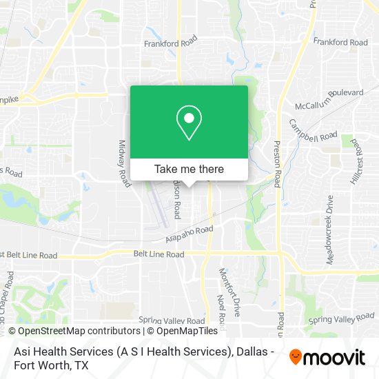 Asi Health Services (A S I Health Services) map