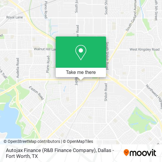 Autojax Finance (R&B Finance Company) map