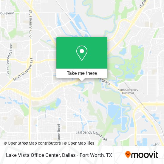 Lake Vista Office Center map