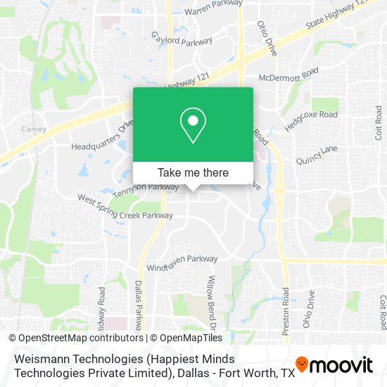 Weismann Technologies (Happiest Minds Technologies Private Limited) map