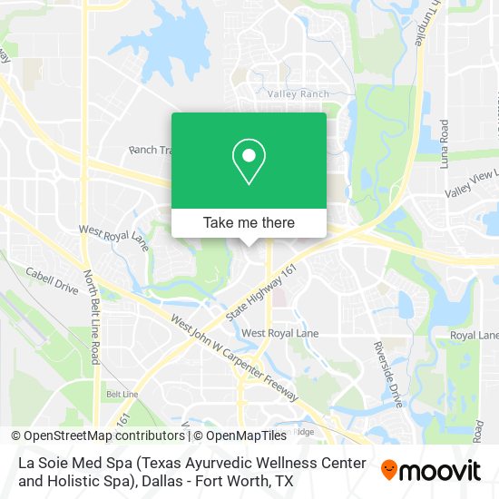 La Soie Med Spa (Texas Ayurvedic Wellness Center and Holistic Spa) map