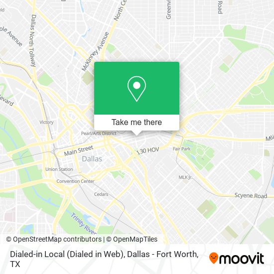 Dialed-in Local (Dialed in Web) map