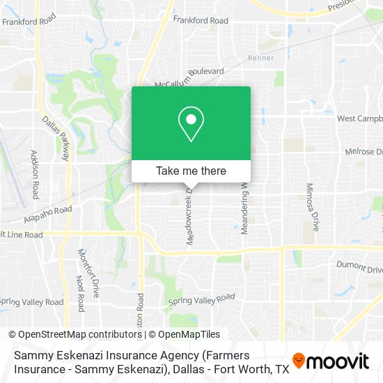 Sammy Eskenazi Insurance Agency map