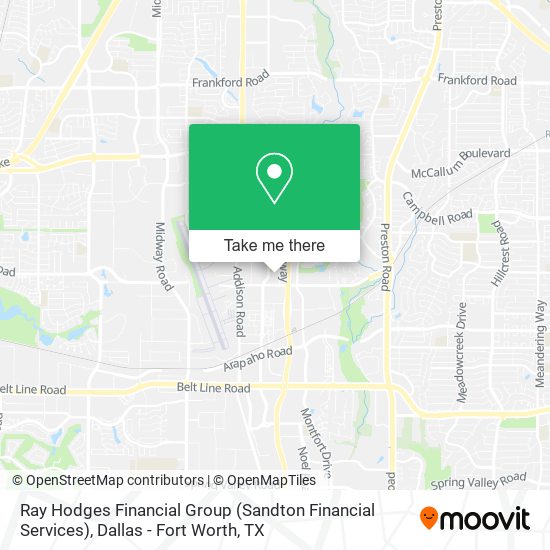 Mapa de Ray Hodges Financial Group (Sandton Financial Services)