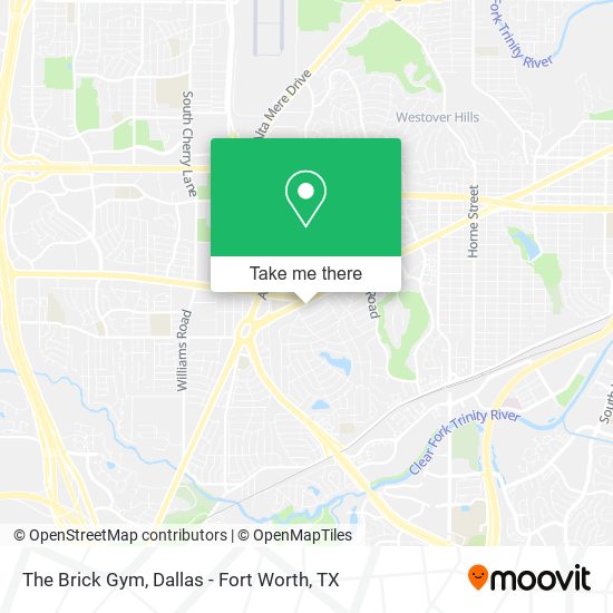 The Brick Gym map