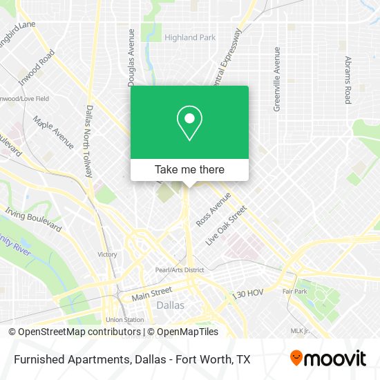 Furnished Apartments map