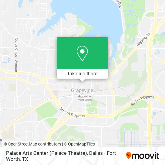 Mapa de Palace Arts Center (Palace Theatre)