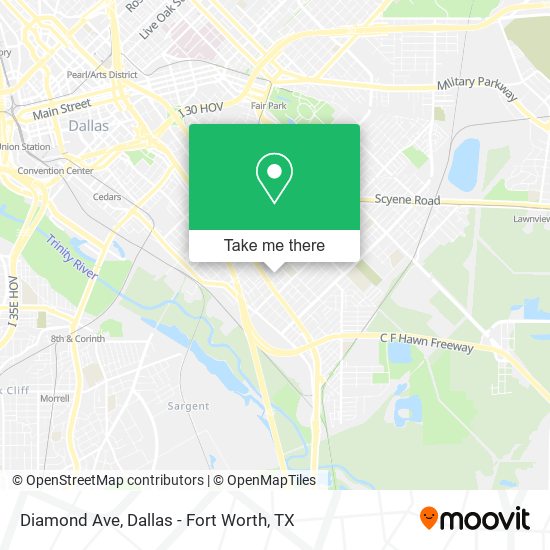 Mapa de Diamond Ave