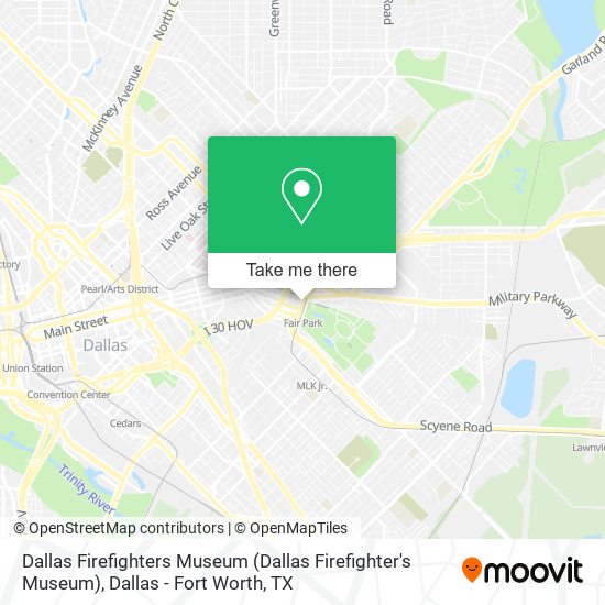 Dallas Firefighters Museum (Dallas Firefighter's Museum) map