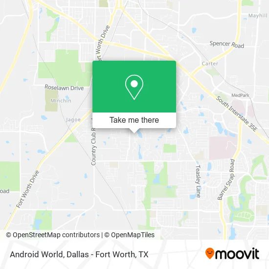 Android World map