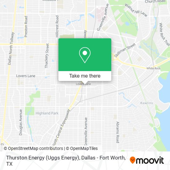 Thurston Energy (Uggs Energy) map