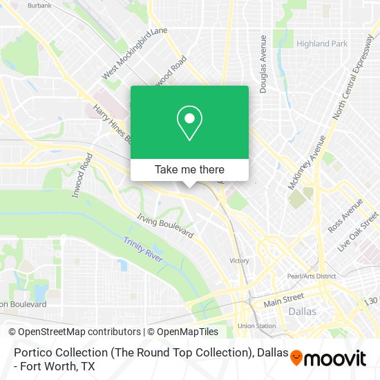 Portico Collection (The Round Top Collection) map