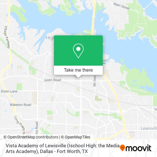 Vista Academy of Lewisville (Ischool High: the Media Arts Academy) map