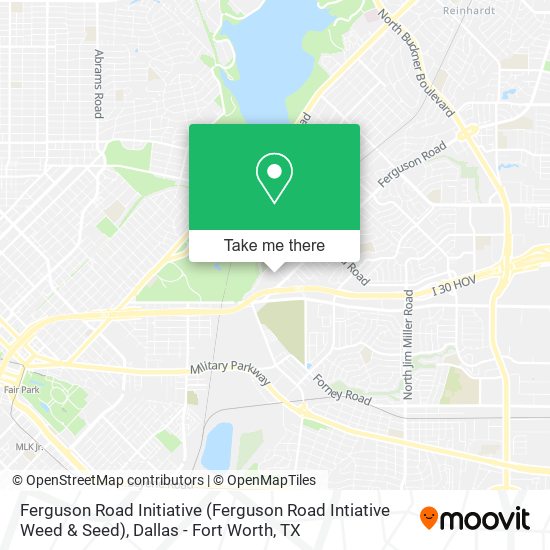 Mapa de Ferguson Road Initiative (Ferguson Road Intiative Weed & Seed)