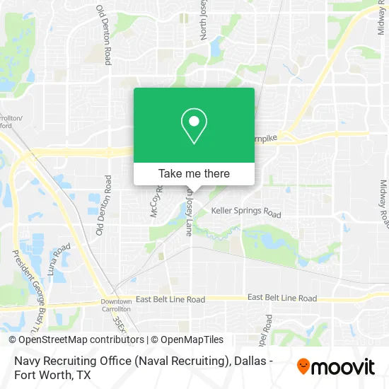 Mapa de Navy Recruiting Office (Naval Recruiting)