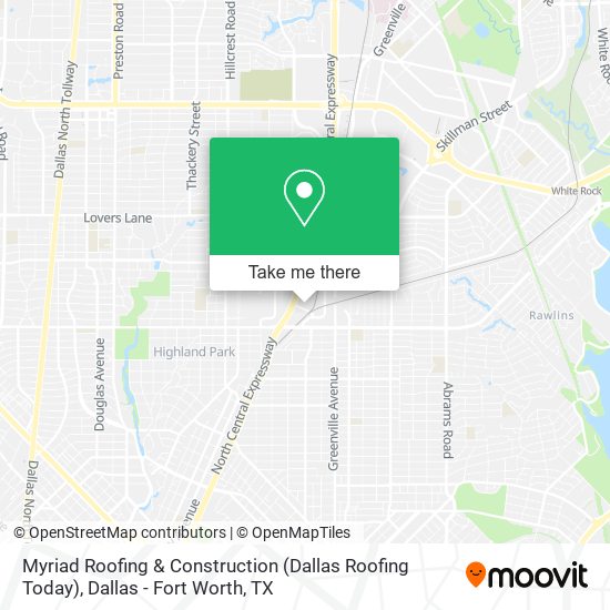 Myriad Roofing & Construction (Dallas Roofing Today) map