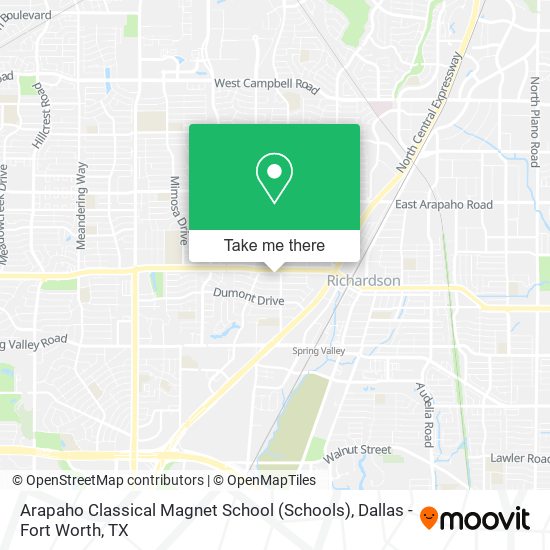 Arapaho Classical Magnet School (Schools) map