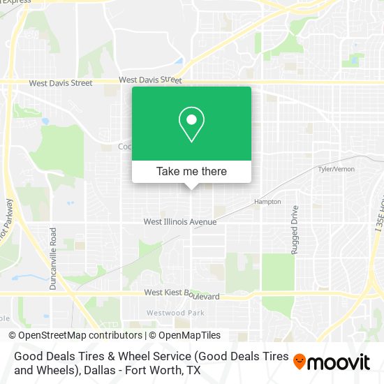 Good Deals Tires & Wheel Service (Good Deals Tires and Wheels) map