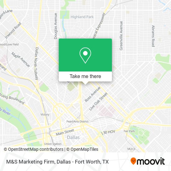 Mapa de M&S Marketing Firm