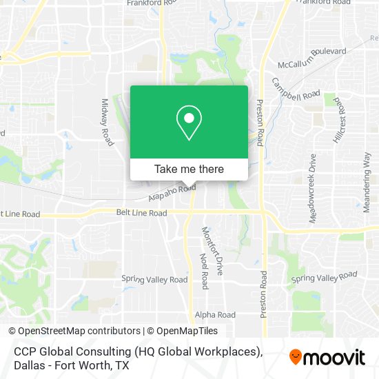 CCP Global Consulting (HQ Global Workplaces) map