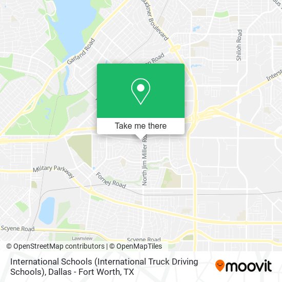 International Schools (International Truck Driving Schools) map