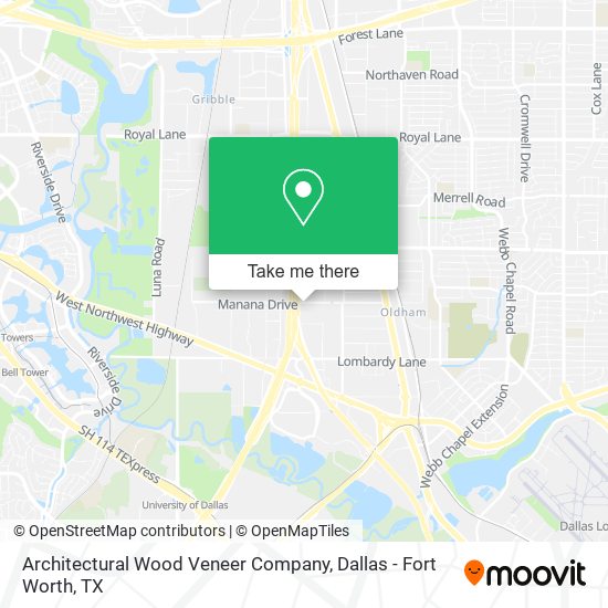 Architectural Wood Veneer Company map