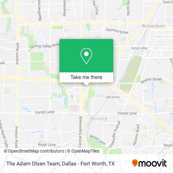 Mapa de The Adam Olsen Team