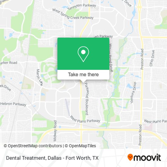 Mapa de Dental Treatment