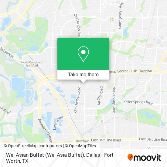 Wei Asian Buffet (Wei Asia Buffet) map