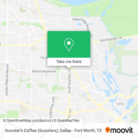 Scooter's Coffee (Scooters) map