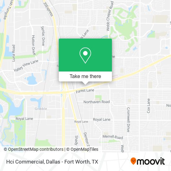 Hci Commercial map
