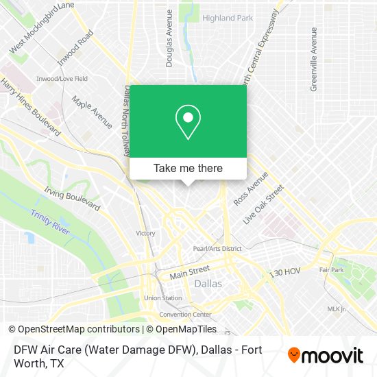 DFW Air Care (Water Damage DFW) map