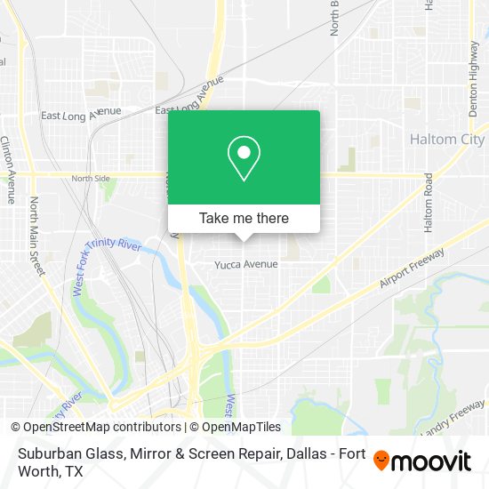 Suburban Glass, Mirror & Screen Repair map