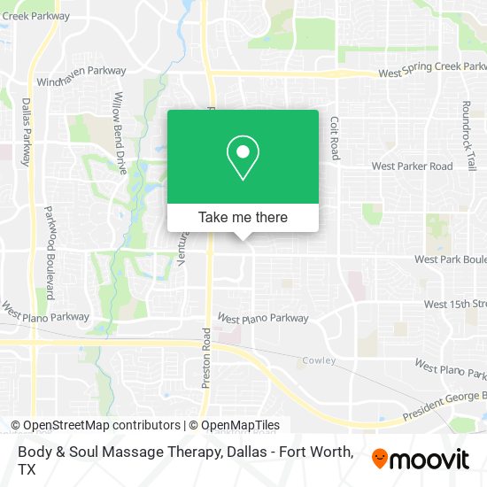 Body & Soul Massage Therapy map