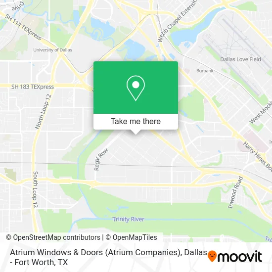 Atrium Windows & Doors (Atrium Companies) map
