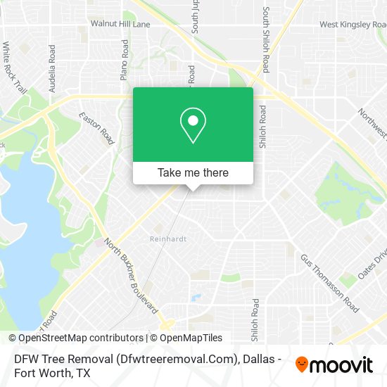 DFW Tree Removal (Dfwtreeremoval.Com) map