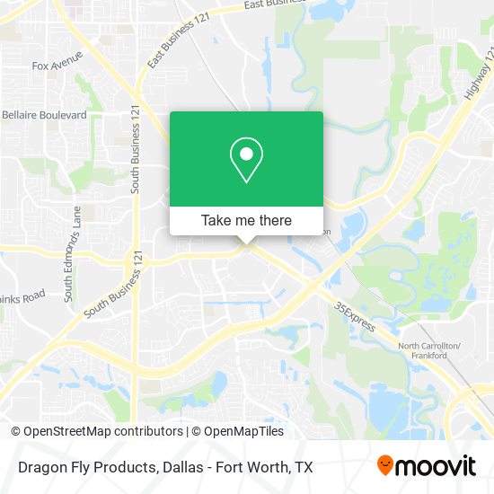 Dragon Fly Products map