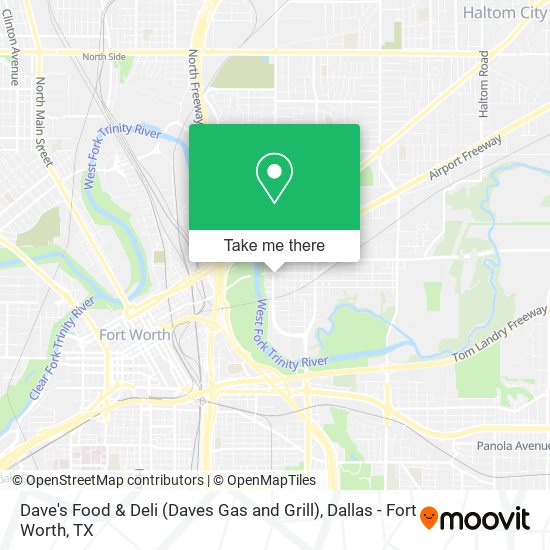 Mapa de Dave's Food & Deli (Daves Gas and Grill)