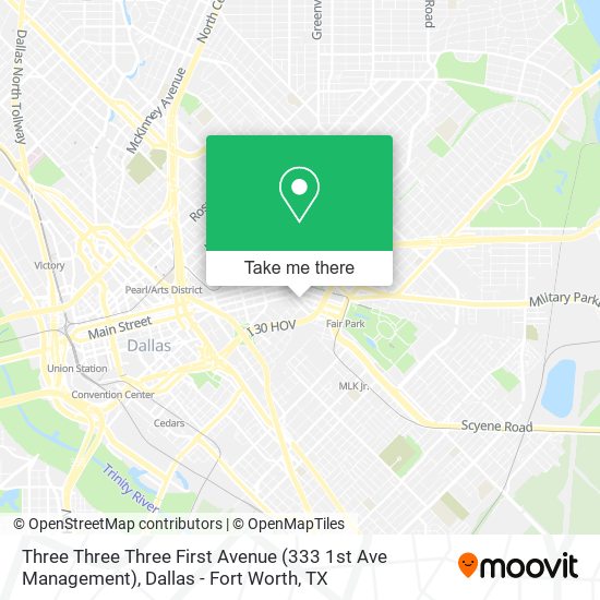 Mapa de Three Three Three First Avenue (333 1st Ave Management)