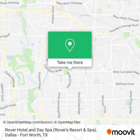 Rover Hotel and Day Spa (Rover's Resort & Spa) map