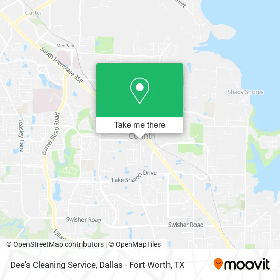 Dee's Cleaning Service map
