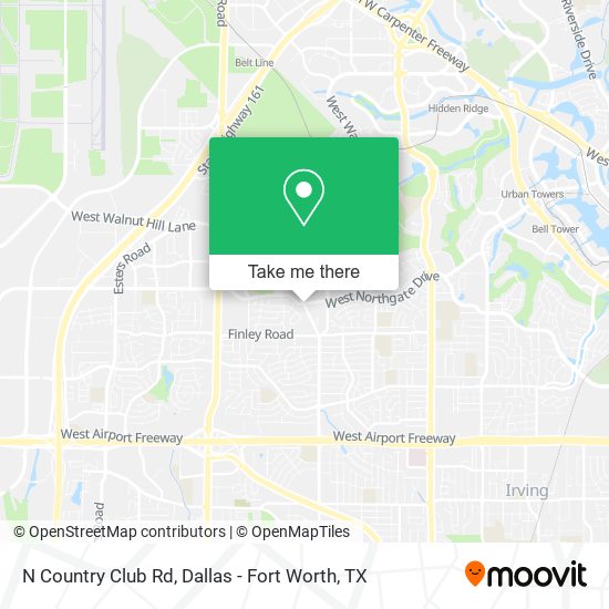 Mapa de N Country Club Rd