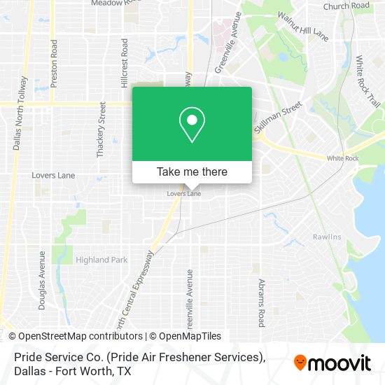 Mapa de Pride Service Co. (Pride Air Freshener Services)